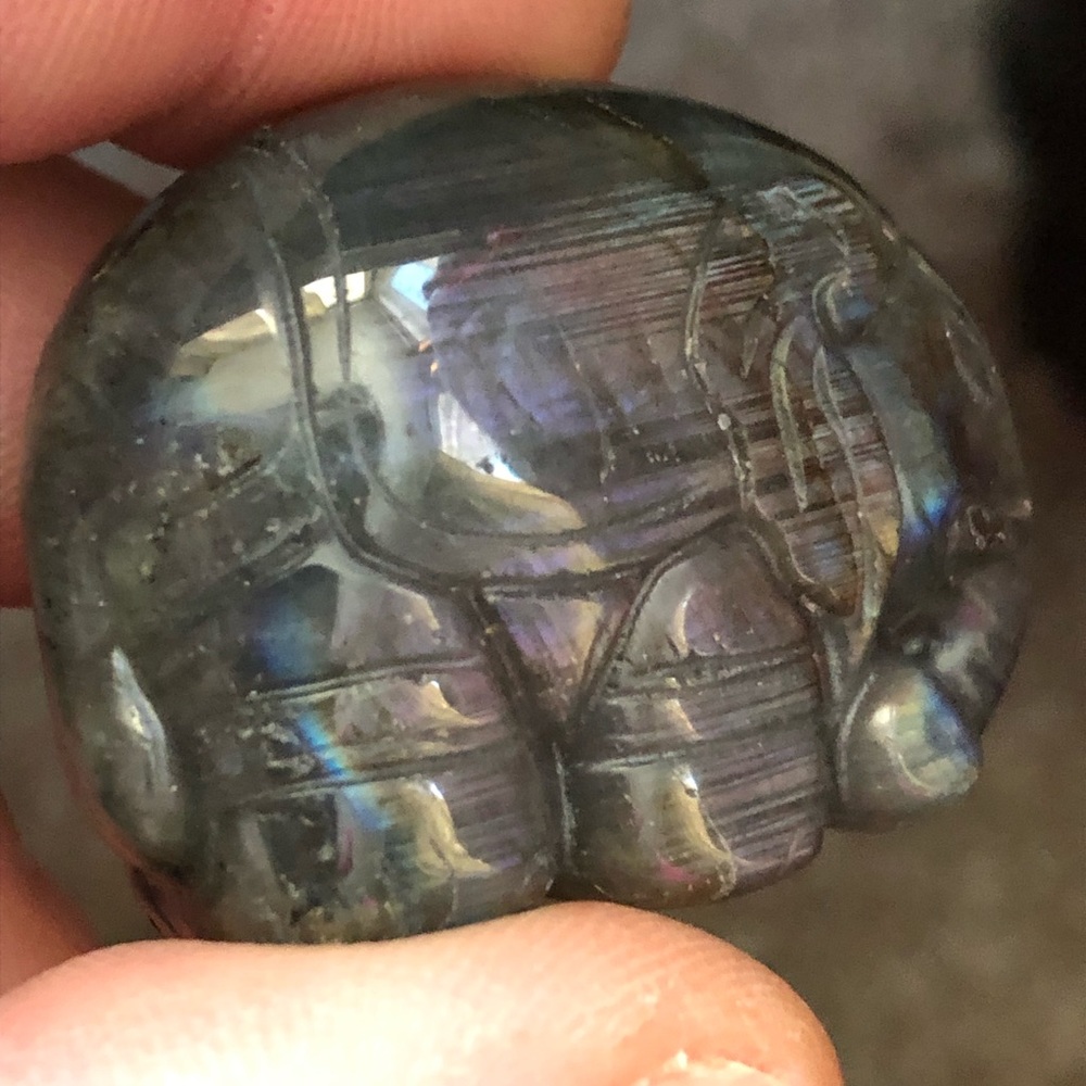 Labradorite Elephant - Picture 11 of 14